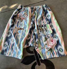 Load image into Gallery viewer, Indi And Sai - Patchwork Harem Pant Cargo Pcket
