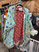 Load image into Gallery viewer, HCWL - Kantha Tassel All Over Duster
