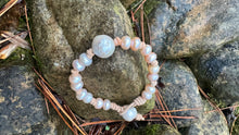 Load image into Gallery viewer, HC - Baroque Pearl Flamingo Pink  Bracelet Single
