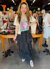 Load image into Gallery viewer, Linen Ruffle Tier Skirt
