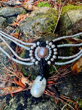 Load image into Gallery viewer, HC - Queen Crown White Pearls Chocker One Of The Kind
