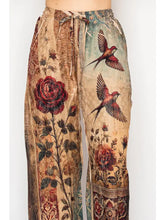 Load image into Gallery viewer, Origami - Relaxed Lace Patchwork Pants with Elastic Drawstring - Vint Bird
