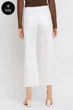 Load image into Gallery viewer, Vervet - Plus Size High Rise Crop Wide Leg Jeans

