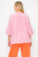 Load image into Gallery viewer, Star Patch Quilted Mineral Washed Top
