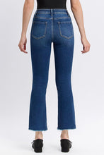 Load image into Gallery viewer, Vervet - High Rise Raw Step Hem Kick Flare Jeans
