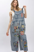 Load image into Gallery viewer, Bluevelvet - Vintage Washed Denim Overzied Bib Overalls
