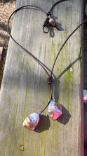 Load image into Gallery viewer, HC - 2 Big Balls Trop Gold Green Silver Pearls  Necklace ( 50mm) Supper Rare
