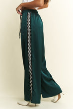 Load image into Gallery viewer, Jade By Jane - Solid Satin Sweatpants - Green
