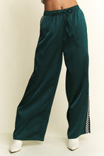 Load image into Gallery viewer, Jade By Jane - Solid Satin Sweatpants - Green
