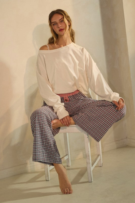 Relaxed Wide-leg Pants