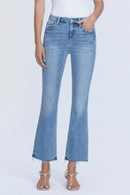 Load image into Gallery viewer, VERVET- High Rise Medium Wash Kick Flare Jeans
