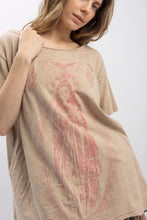Load image into Gallery viewer, Prosperity Of Mary Washed Short Sleeve Top

