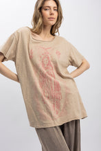 Load image into Gallery viewer, Prosperity Of Mary Washed Short Sleeve Top
