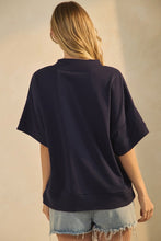 Load image into Gallery viewer, Boxy Auburn Short-sleeve Sweatshirt
