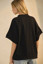 Load image into Gallery viewer, Georgia Boxy Short-sleeve Sweatshirt

