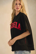 Load image into Gallery viewer, Georgia Boxy Short-sleeve Sweatshirt
