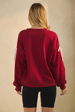Load image into Gallery viewer, Bold Varsity-style &#39;a&#39; Graphic Sweatshirt
