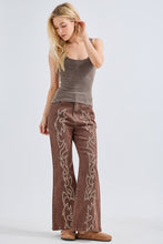 Load image into Gallery viewer, J. Her - Tribal Stitch Stretchy Denim Western Pants
