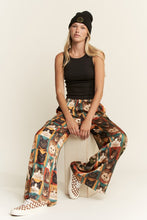 Load image into Gallery viewer, Jade By Jane - Cat Portrait Wide Leg Pants - Multi Color
