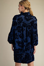 Load image into Gallery viewer, Glam - Ruffled Neck Bubble Sleeve Dress
