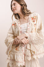 Load image into Gallery viewer, Bluevelvet - Flower Patch &amp; Embroidered Ruffle Duster
