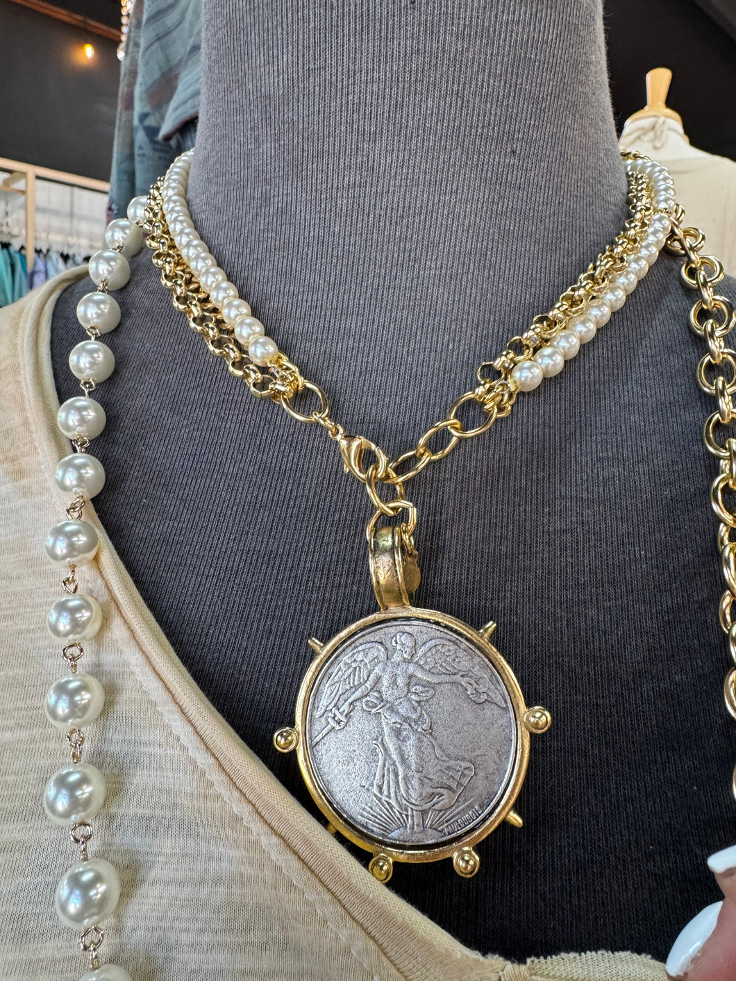 Yoshi Coin Necklace