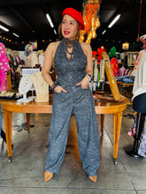 Load image into Gallery viewer, HCB - WASH PU HALTER TOP PANT SET

