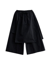Load image into Gallery viewer, HCB - Ninth Pants Wide Leg Solid Color Split-Joint Casual Pants Bottoms

