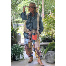 Load image into Gallery viewer, Jaded Gypsy - Stormy Nights Pants Plaid

