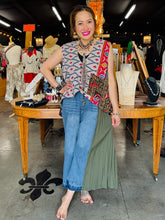 Load image into Gallery viewer, HCWL - Kantha Vest With Elastic Back
