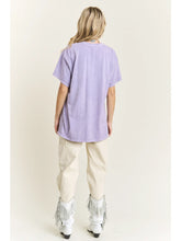 Load image into Gallery viewer, J. Her - Mineralwash Graphic Wildwest Tshirt

