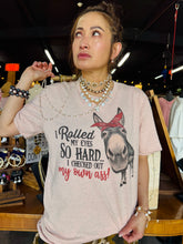 Load image into Gallery viewer, I Rolled My Eyes So Hard Donkey Tee
