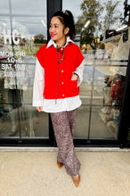 Load image into Gallery viewer, Pixi + Ivy -  Suede Feel Pull On Front Pocket Stretch Pants Brown  Leopard
