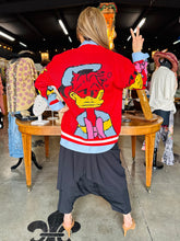 Load image into Gallery viewer, HCB - Cartoon Jacquard Cardigan Sweater
