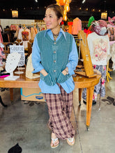 Load image into Gallery viewer, Turquoise Haven - Corded Concho Button Vest
