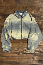 Load image into Gallery viewer, Jaded Gypsy -Uptown Crop Denim Jacket
