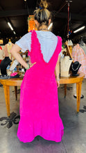 Load image into Gallery viewer, Fringe Linen Maxi Dress
