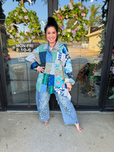 Load image into Gallery viewer, Jaded Gypsy - Patchwork Dream Top
