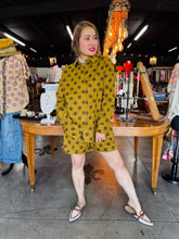 Load image into Gallery viewer, J.nna - Polka Dot Button-Down &amp; Shorts
