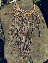 Load image into Gallery viewer, HC - Handmade Lady Gold  Pearls Necklace With Sunshine
