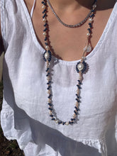 Load image into Gallery viewer, Hc - 6 Ways Wears Double Sunflower Lariat
