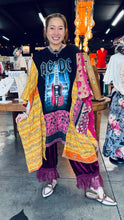 Load image into Gallery viewer, Indi and Sai - Upcycle Kantha Band Tee One OF The Kind
