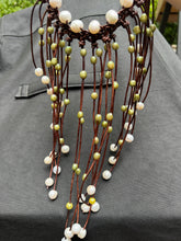 Load image into Gallery viewer, HC - Handmade Lady Green  Pearls Necklace
