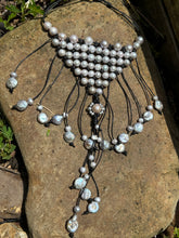 Load image into Gallery viewer, HC - OOAK Bad Donkey Platium Pearls Chocker
