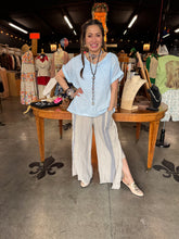 Load image into Gallery viewer, Camille &amp; Company - Linen Tee
