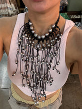 Load image into Gallery viewer, HC - Handmade Lady Extremely Rare Platium Pearls Necklace OOAK
