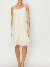 Load image into Gallery viewer, Origami - DRESS EXTENDER WITH ADJUSTABLE STRAPS BEIGE
