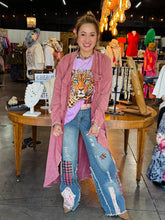 Load image into Gallery viewer, Bluevelvet - RIPPED AND PATCHWORK BOOTS CUT DENIM STRETCHY PANTS
