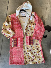 Load image into Gallery viewer, Indi And Sai - OOAK Vintage Kantha Hoodie Coat

