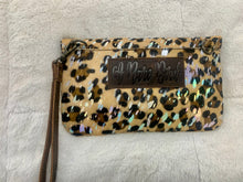 Load image into Gallery viewer, A Rare Bird - Clutch Crossbody- Leopard and Gold
